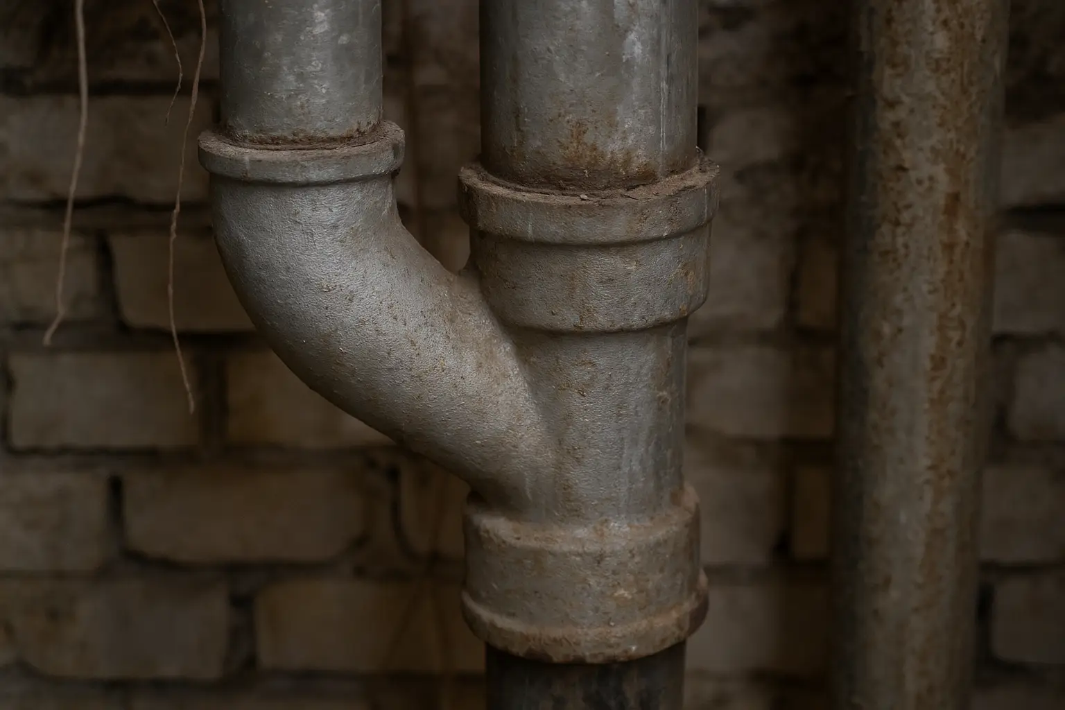 Rohrverstopfung im Altbau